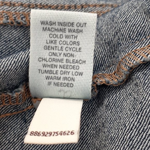 Mudd Collared Button Front Vest Junior Sz XL - Picture 12 of 12